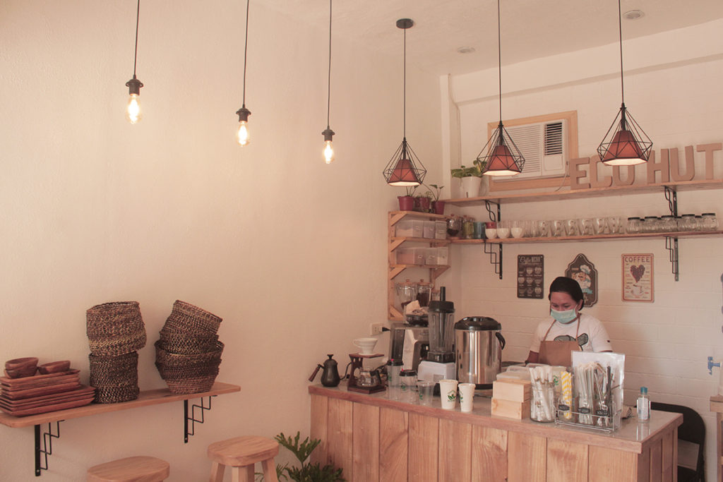 ECO HUT: Dipolog City's Earth-friendly Lounge Cafe 6 cafe bar service area