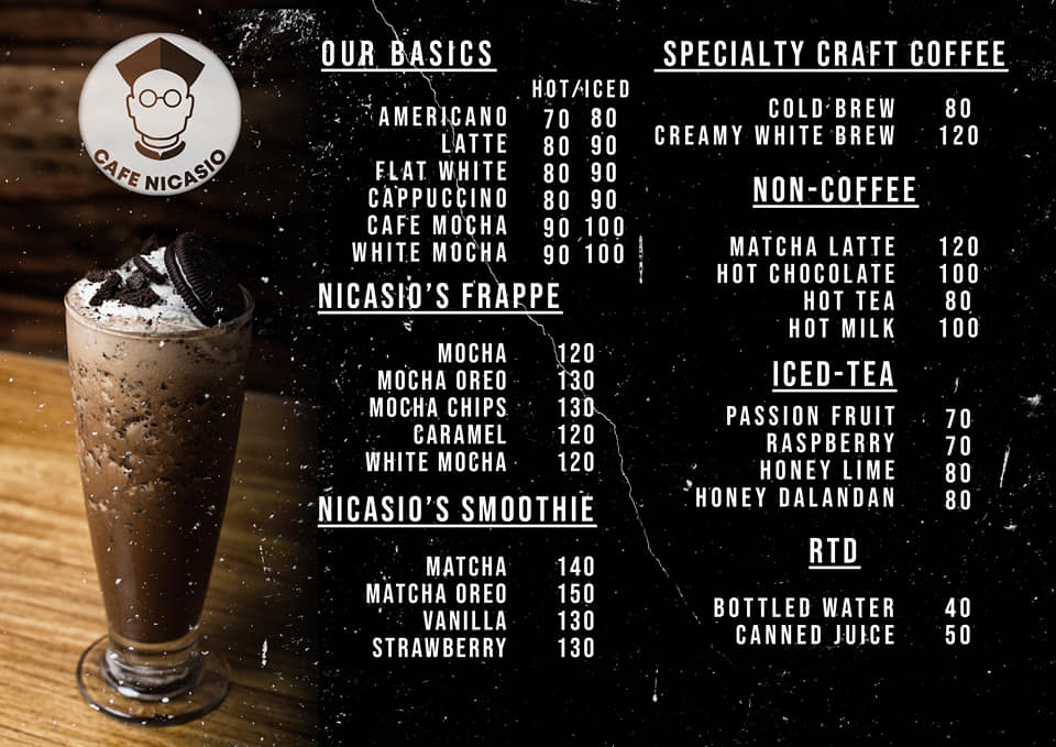 cafe nicasio menu