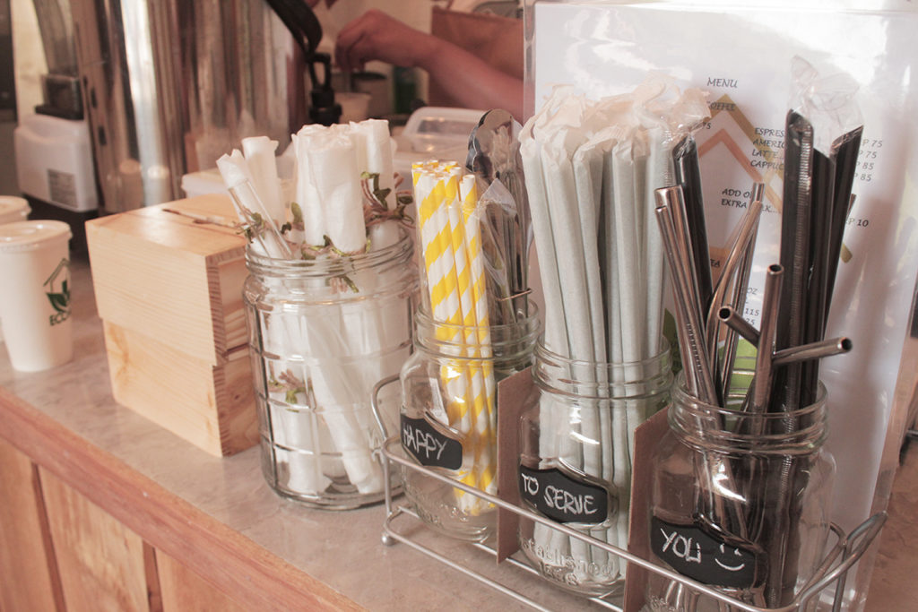 ECO HUT: Dipolog City's Earth-friendly Lounge Cafe 7 cafe straws