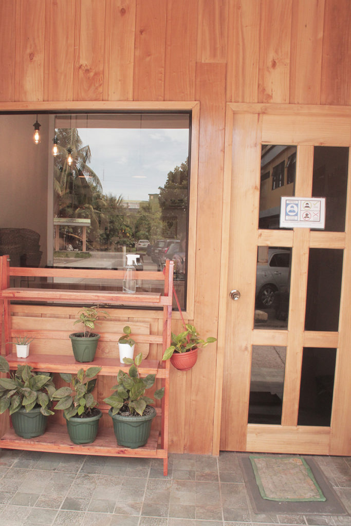 ECO HUT: Dipolog City's Earth-friendly Lounge Cafe 4 cafe front door