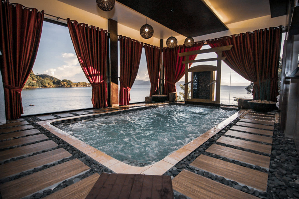 luxury swimming pool