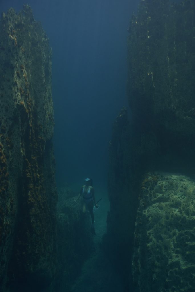 freediving in coron palawan