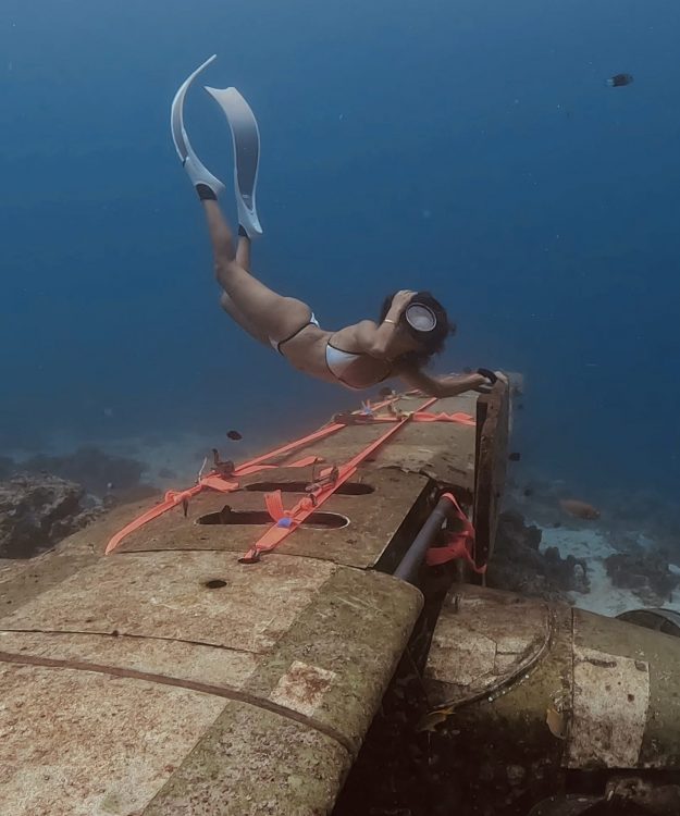 freediving in bohol