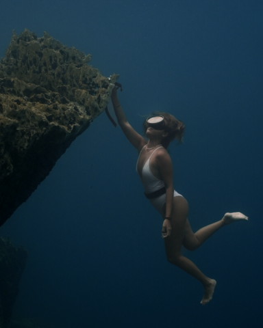 freediving in coron palawan